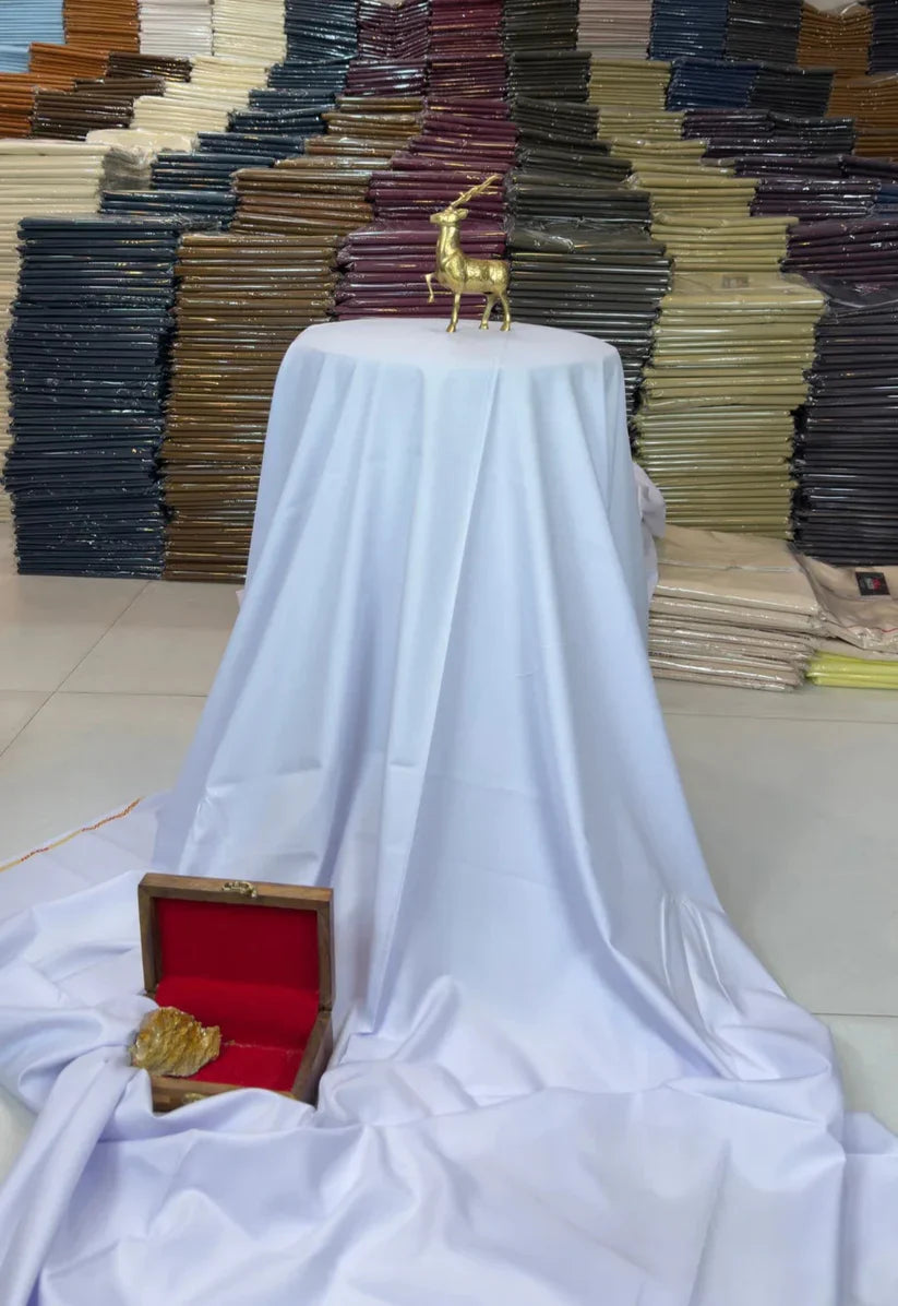 Wash n Wear Boski 4 Season Fabric Pure White